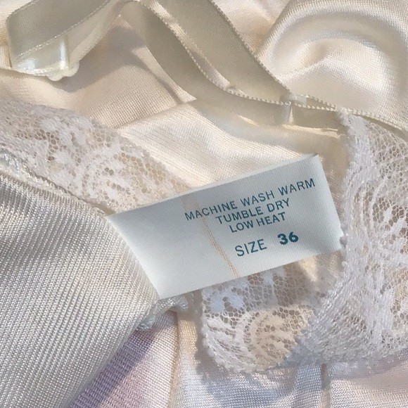 Vintage Astorone white camisole size 36 - Picture 4 of 5